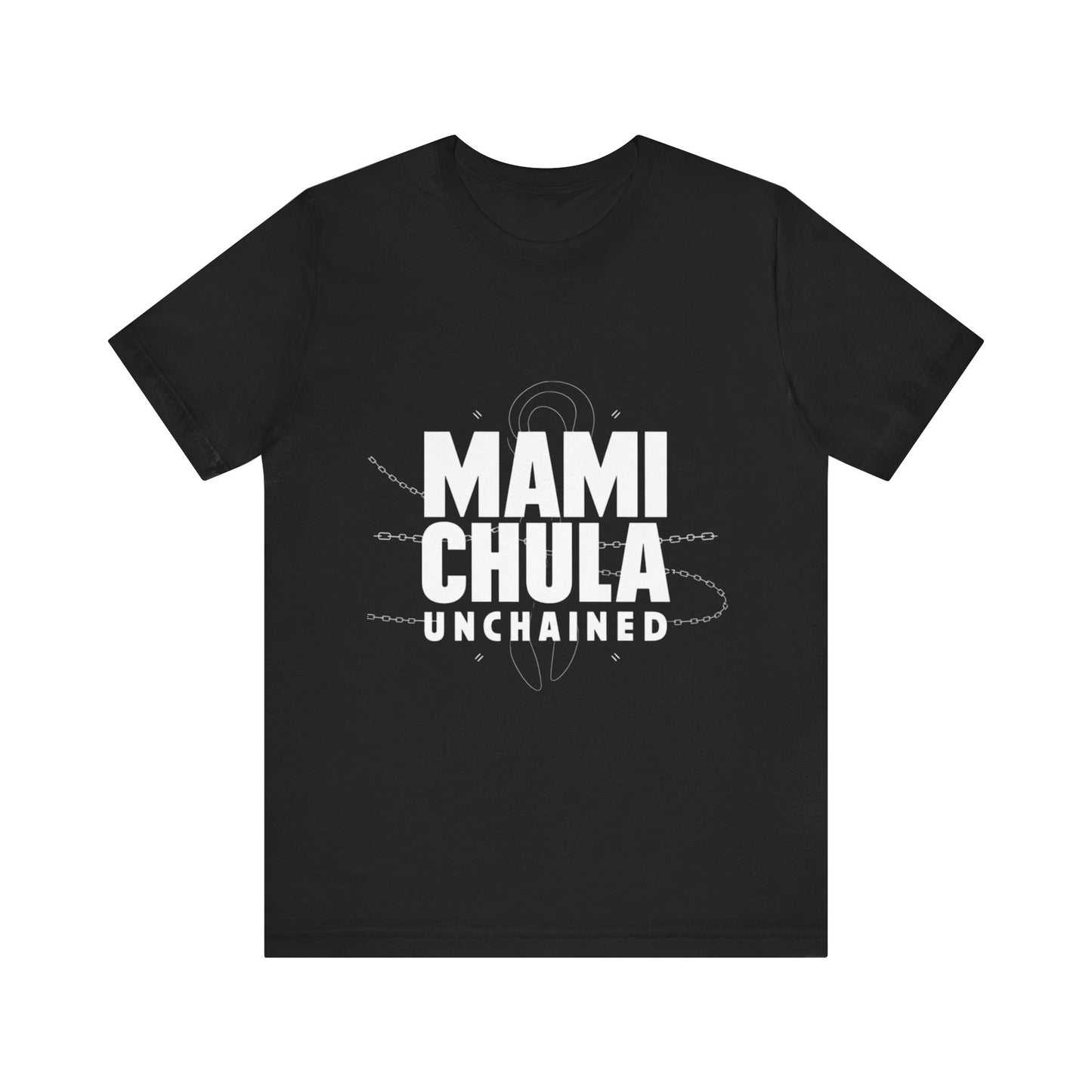 Mami Chula Unchained Jersey Short Sleeve Tee For Women - EvoFash 