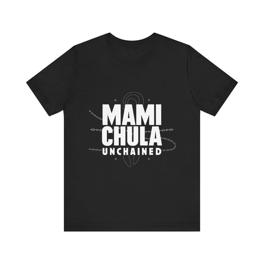 Mami Chula Unchained Jersey Short Sleeve Tee For Women - EvoFash 
