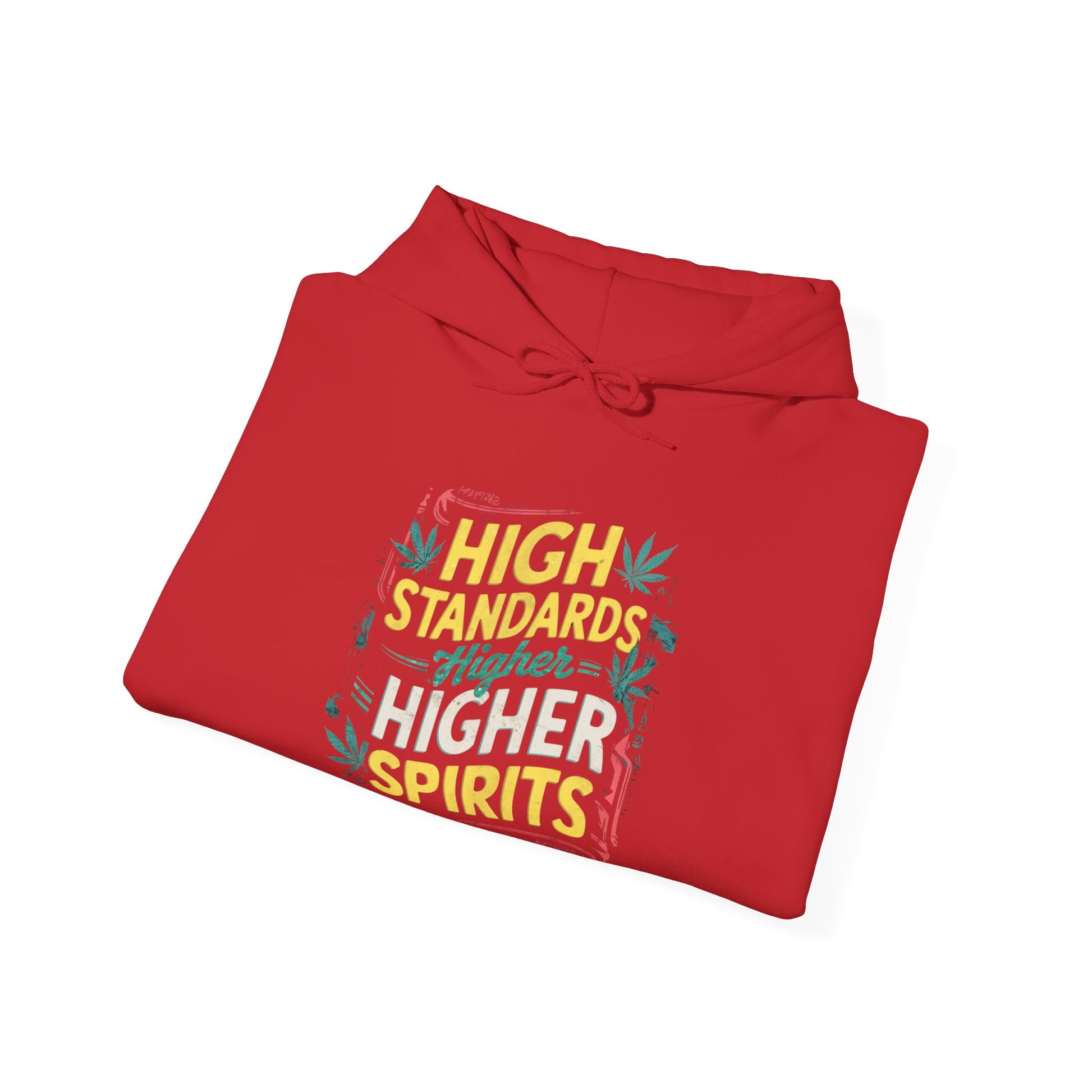 High Standards Higher Spirits Unisex Heavy Blend™ Hooded Sweatshirt - EvoFash 