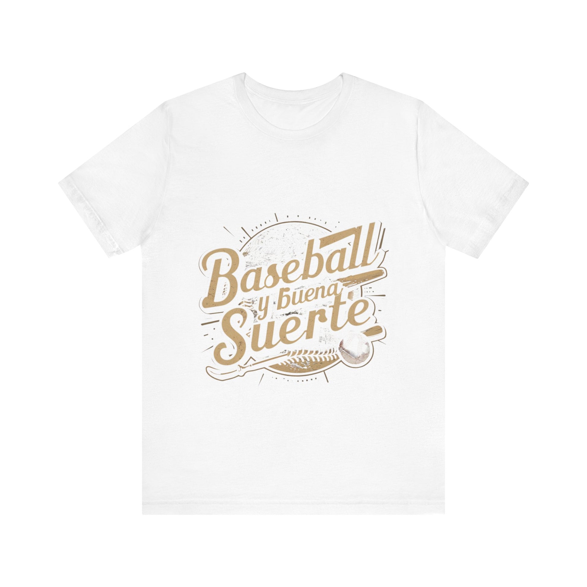 Baseball Buena Suerte Jersey Short Sleeve Tee For Men - EvoFash 