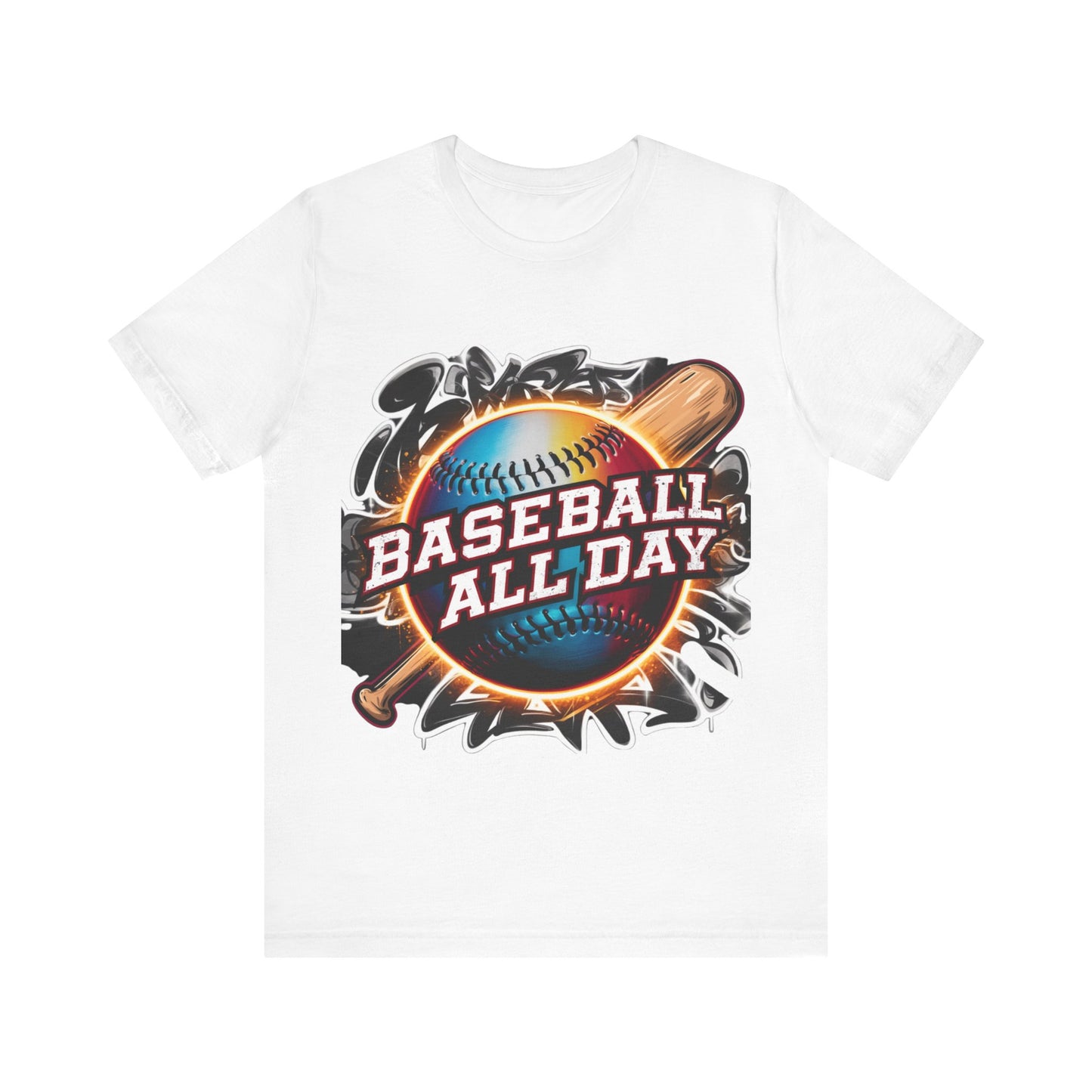 Baseball All Day Jersey Short Sleeve Tee For Men - EvoFash 