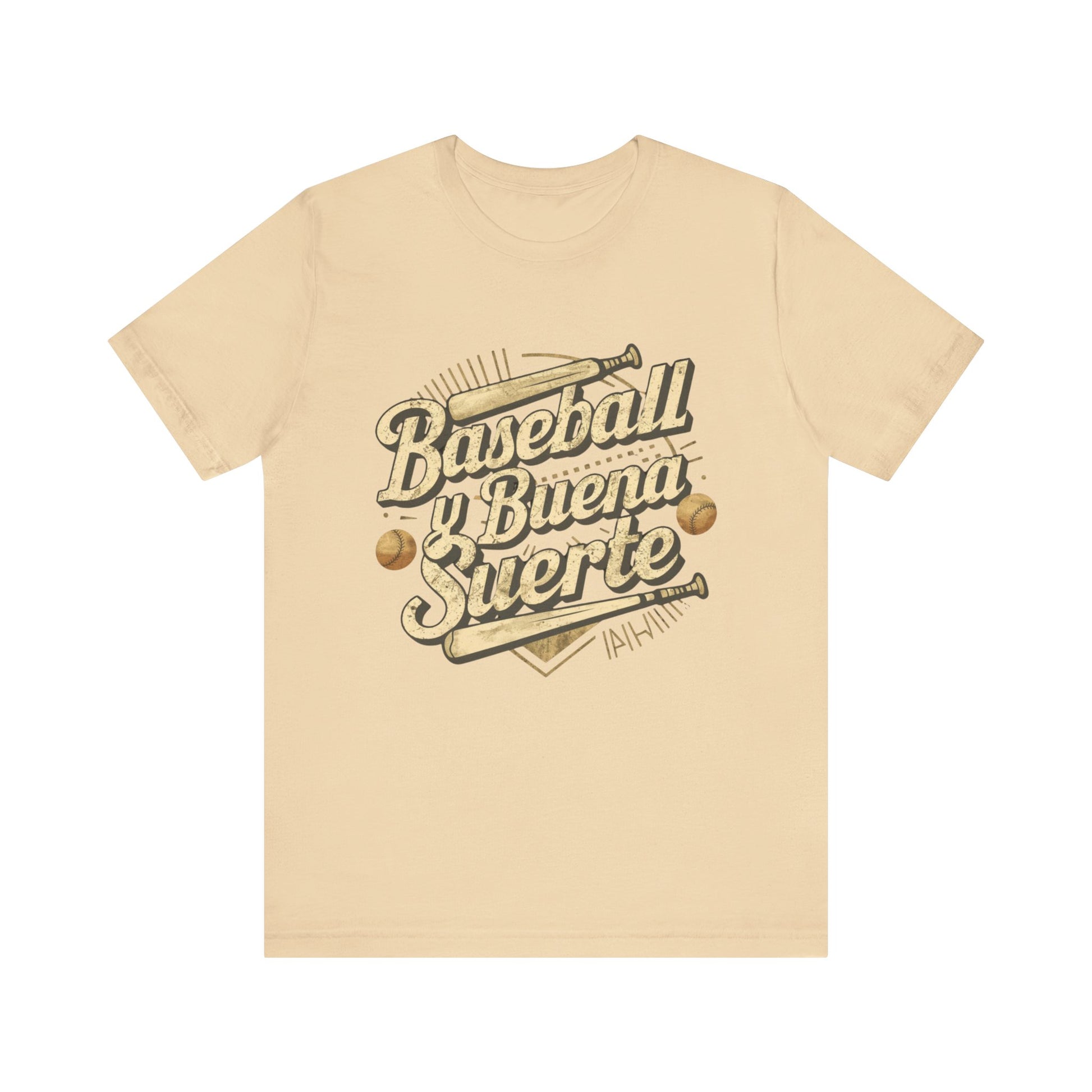 Baseball Buena Suerte Jersey Short Sleeve Tee For Men - EvoFash 