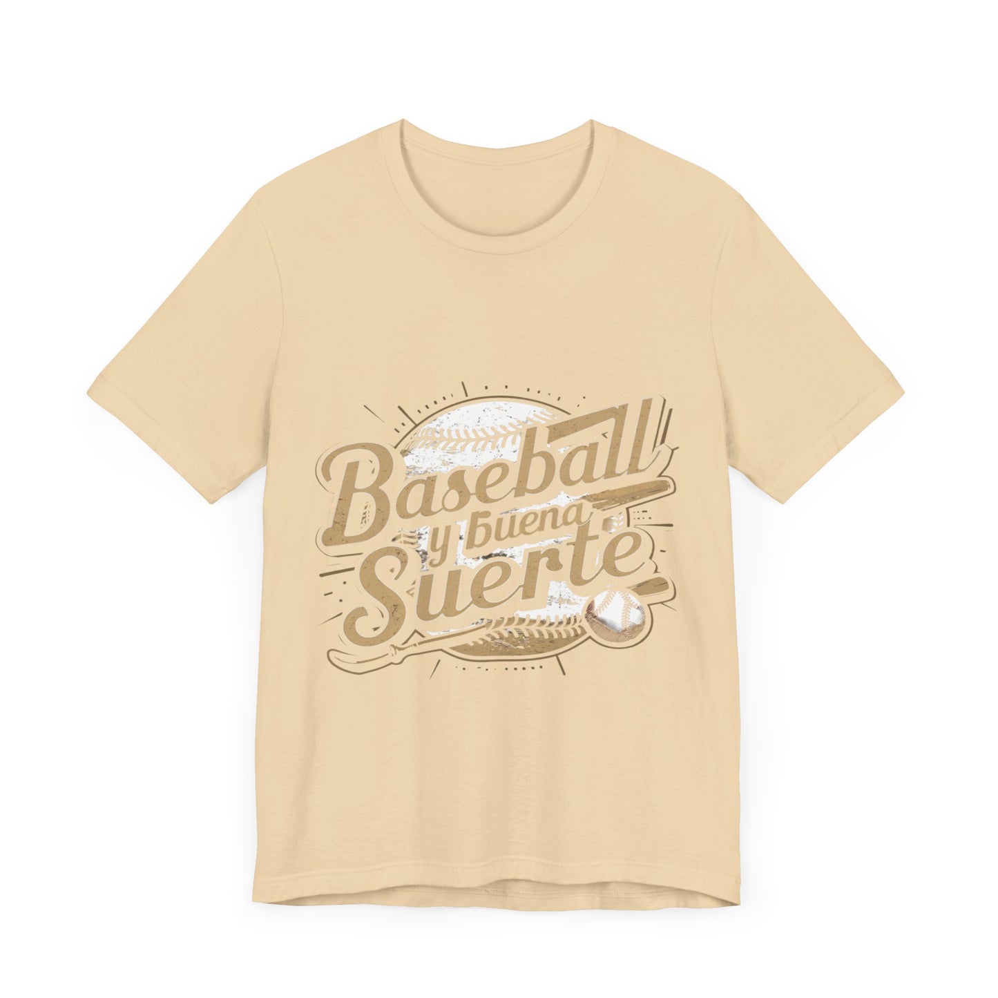 Baseball Buena Suerte Jersey Short Sleeve Tee For Men - EvoFash 