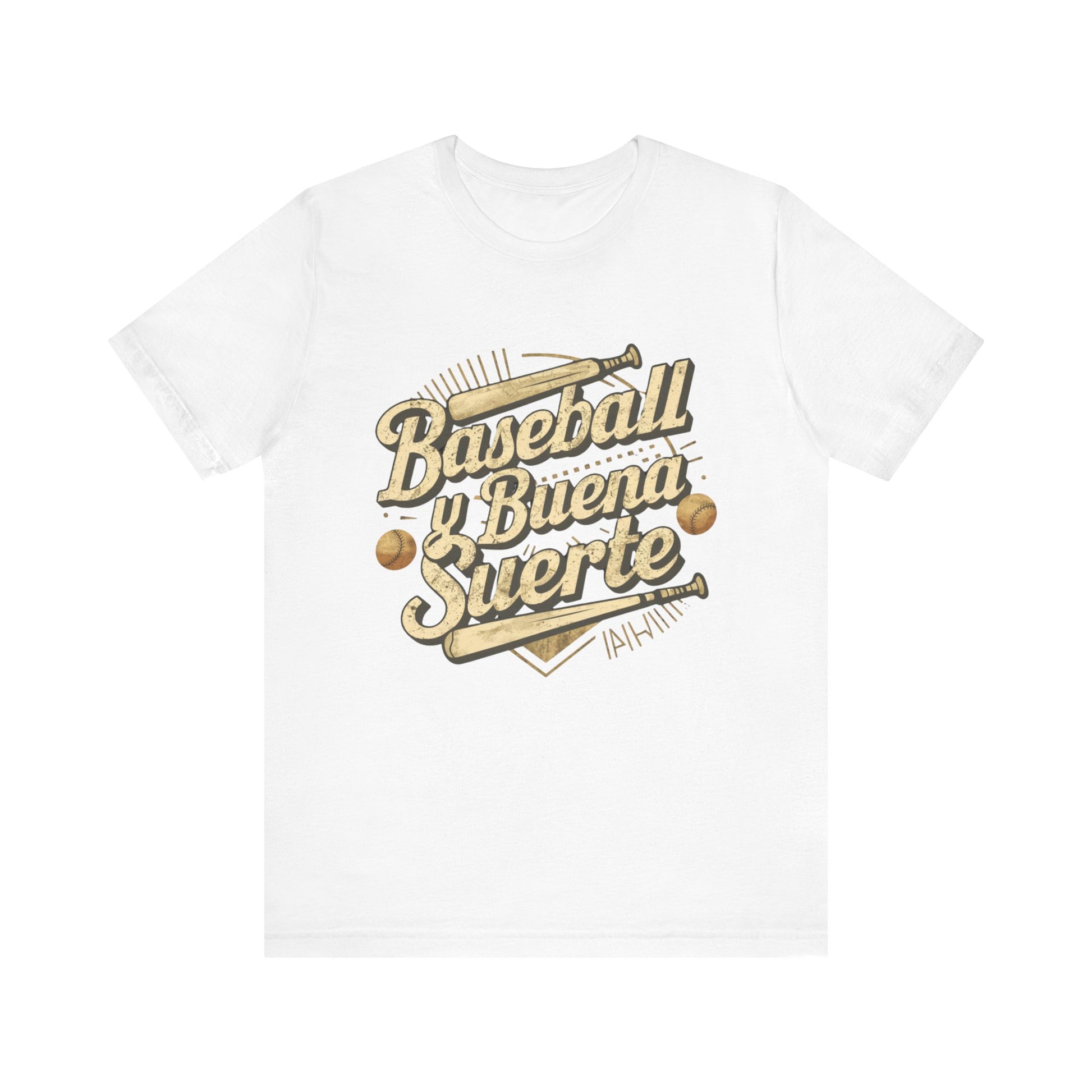 Baseball Buena Suerte Jersey Short Sleeve Tee For Men - EvoFash 