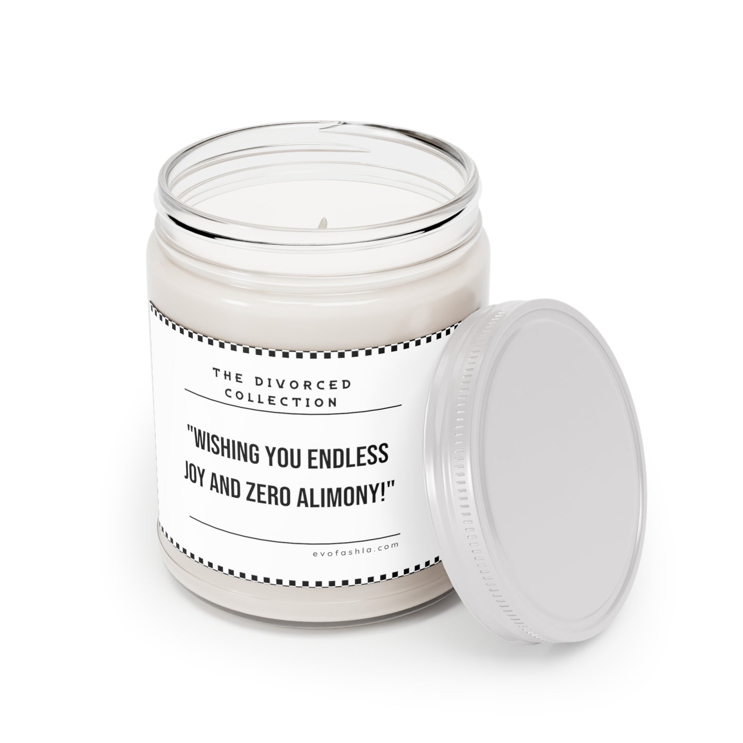 Wishing You Endless Joy And Zero Alimony Scented Candles, 9oz - EvoFash 