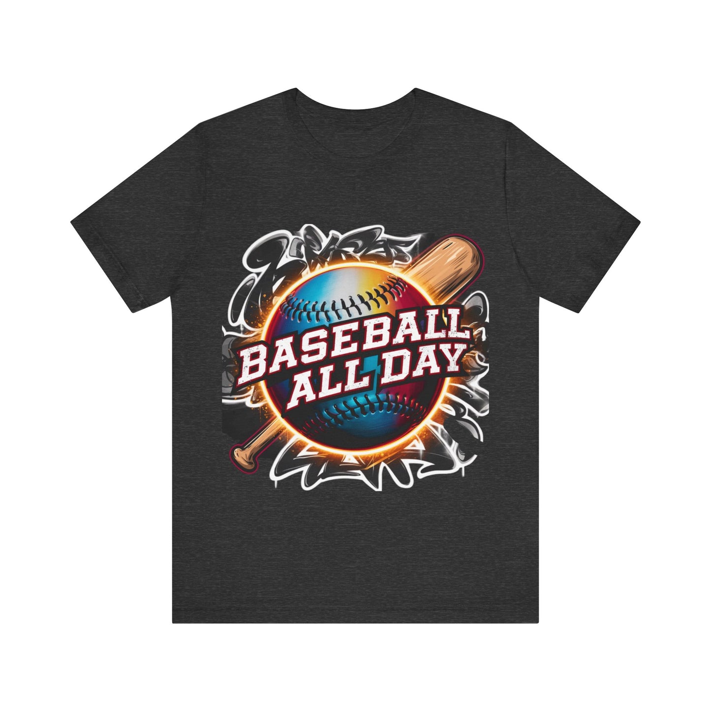 Baseball All Day Jersey Short Sleeve Tee For Men - EvoFash 