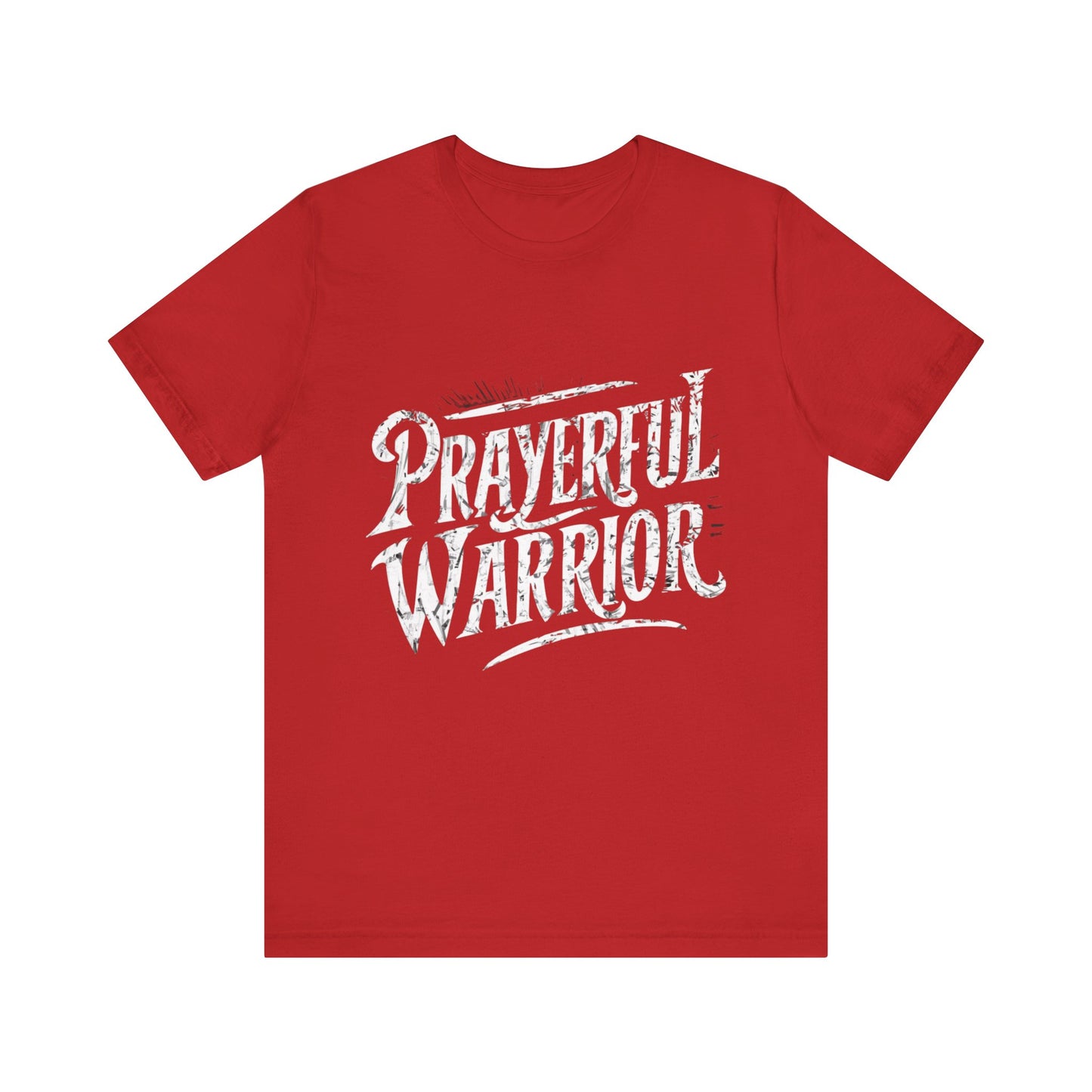 Prayerful Warrior Jersey Short Sleeve Tee For Women