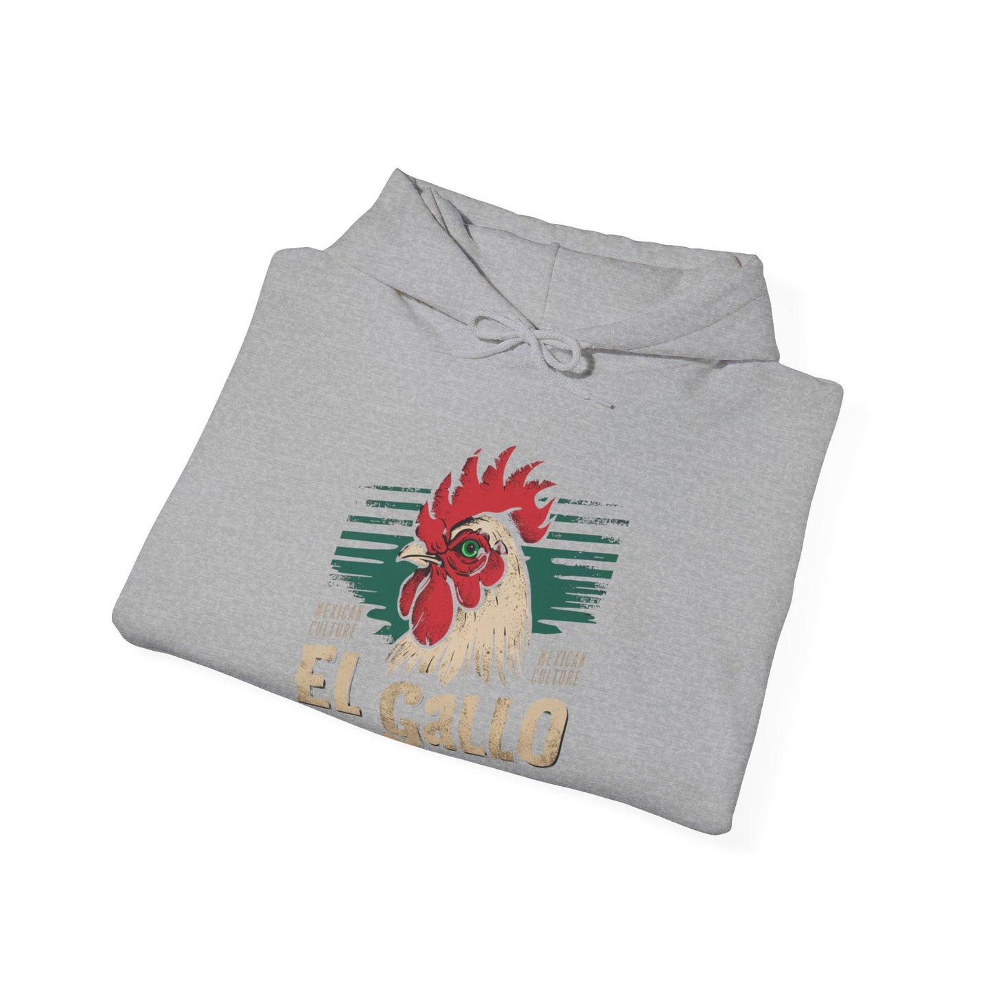 El Gallo Powered Unisex Heavy Blend™ Hooded Sweatshirt - EvoFash 