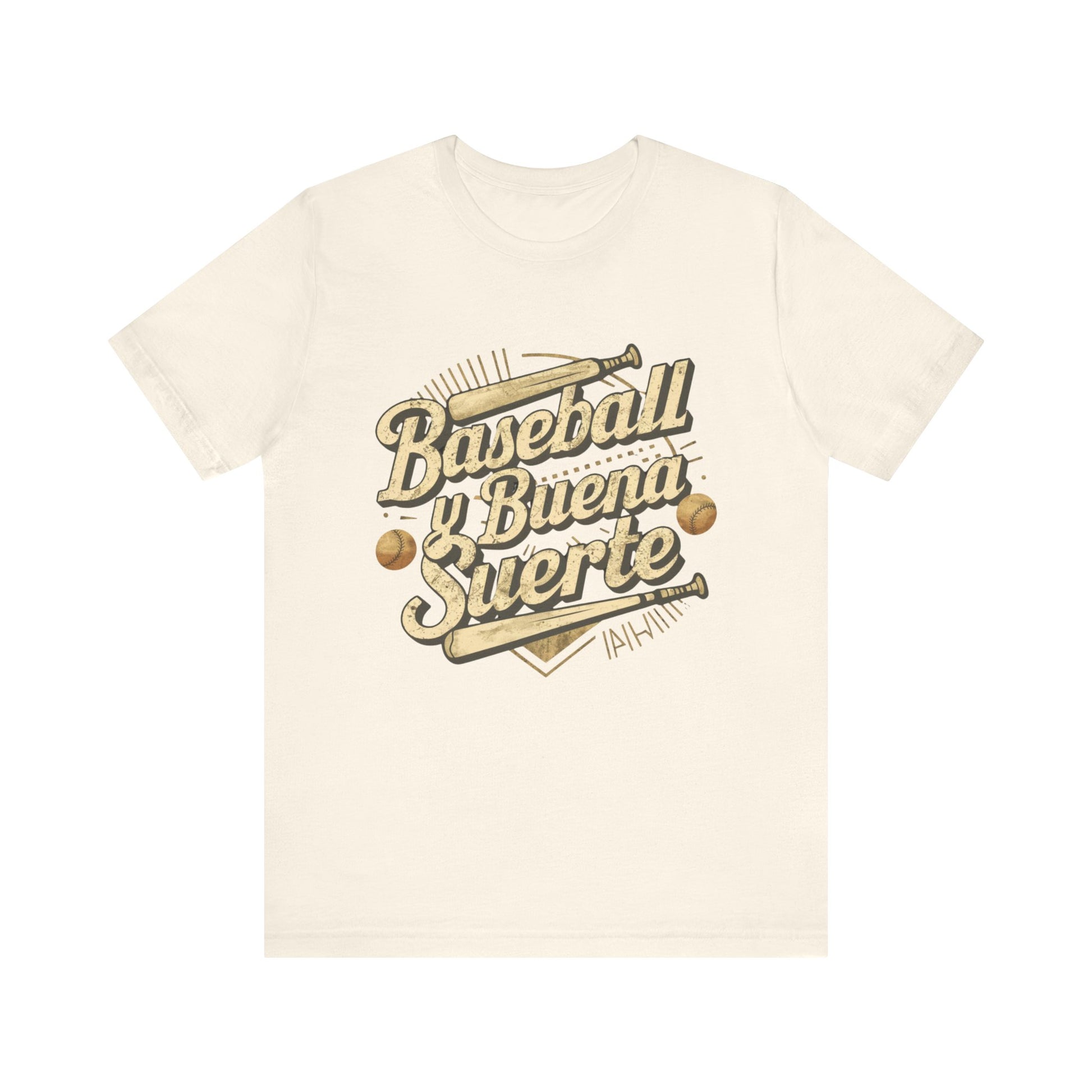 Baseball Buena Suerte Jersey Short Sleeve Tee For Men - EvoFash 