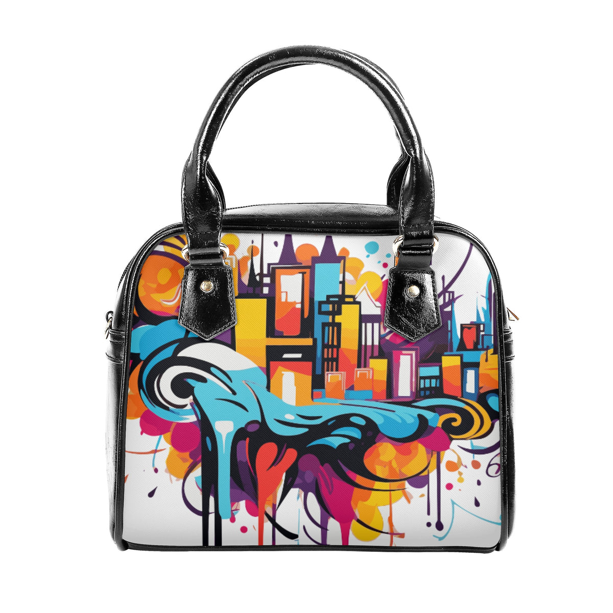 Street Art 457 Top Handle Handbag - EvoFash 