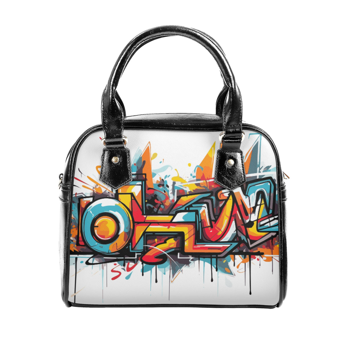 Street Art 234 Unisex Top Handle Handbag - EvoFash 