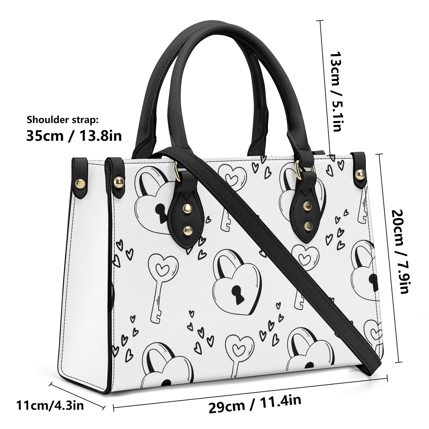Love note 3 Women Top Handle Handbag - EvoFash 