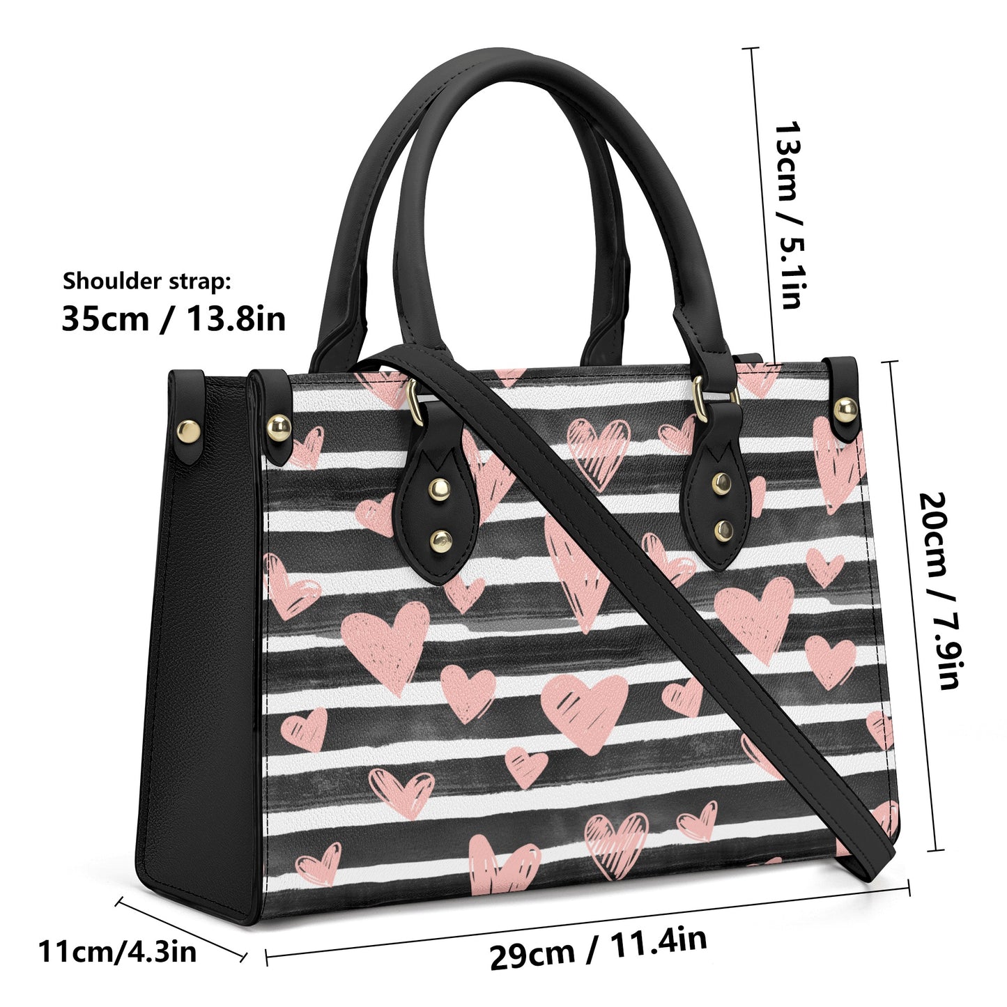 Love Note 5 Top Handle Handbag - EvoFash 