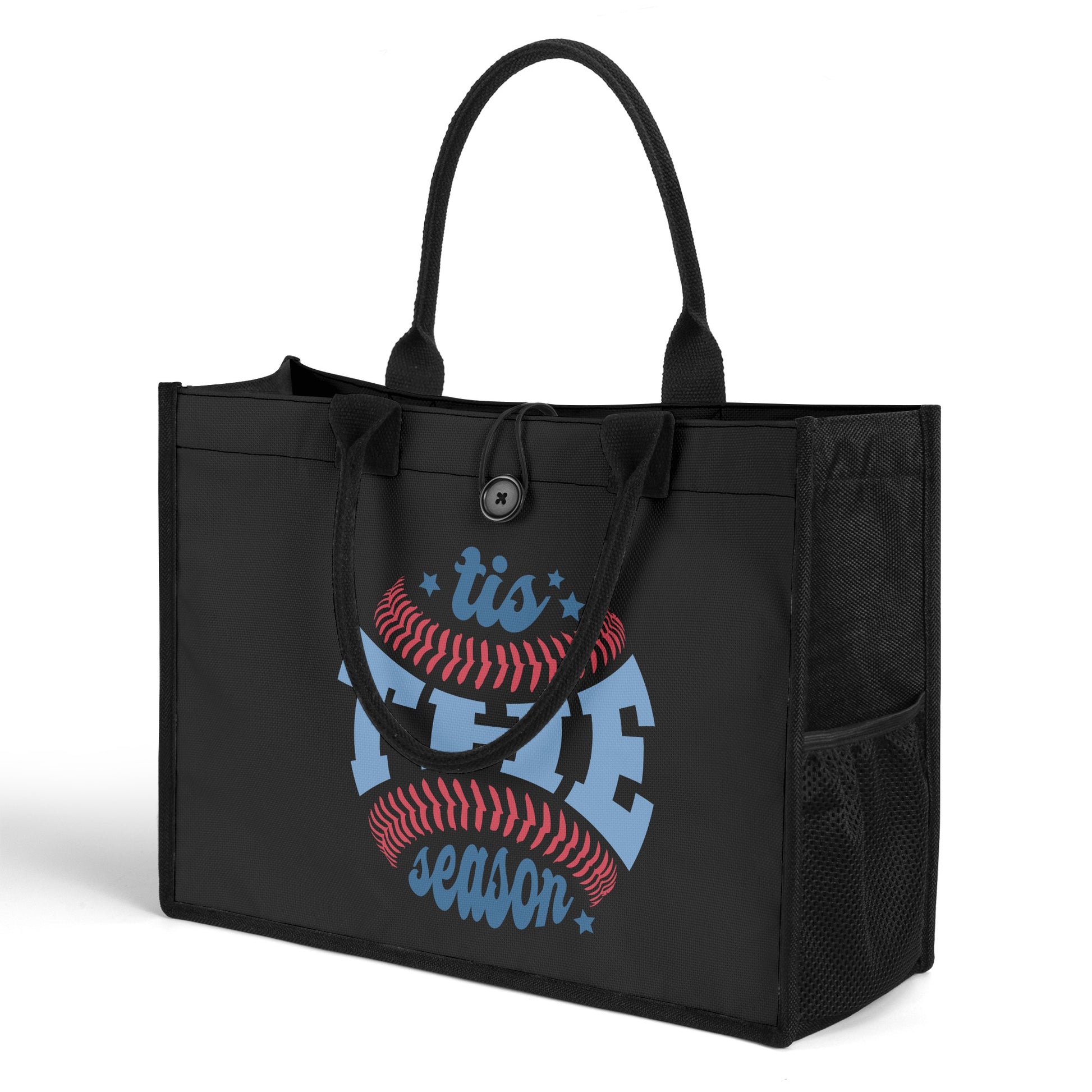 This is The Season Baseball Sports Canvas Tote Bag - EvoFash 