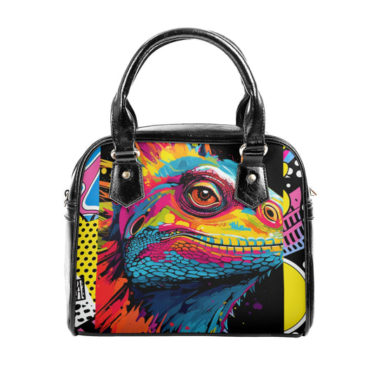 Pop Art Cat 6 Shoulder Handbag