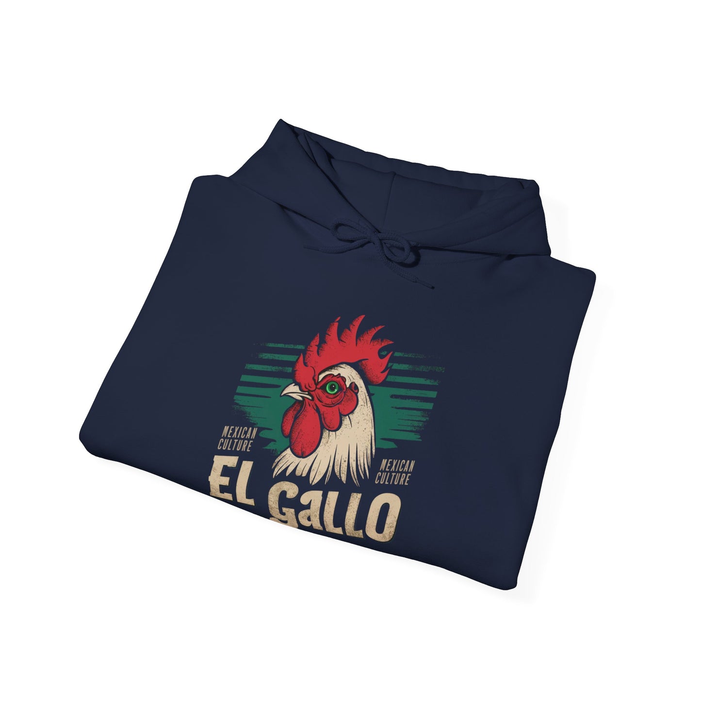 El Gallo Powered Unisex Heavy Blend™ Hooded Sweatshirt - EvoFash 