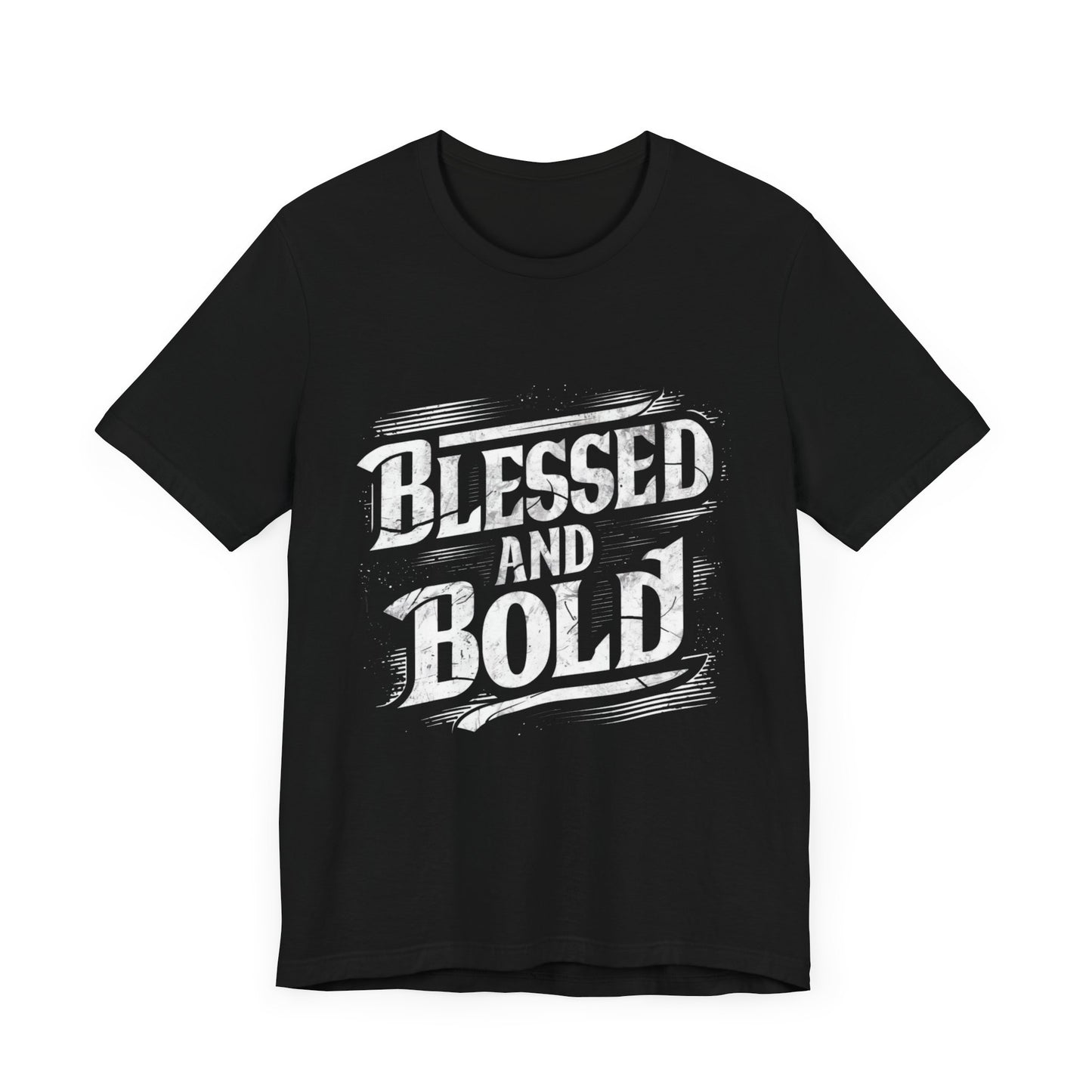 Blessed And Bold Jersey Short Sleeve Tee For Women