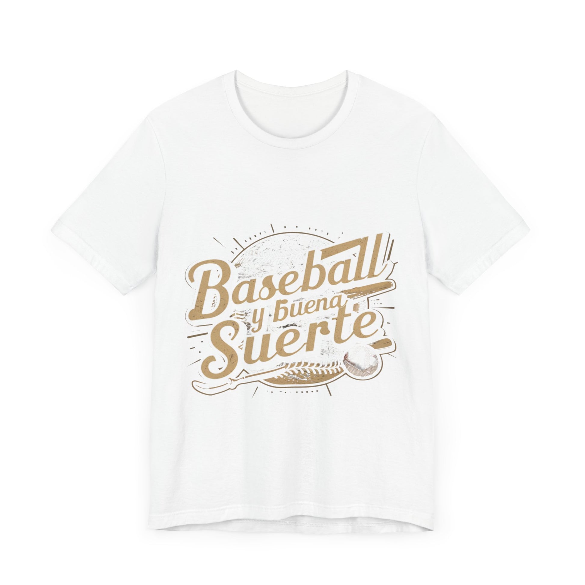 Baseball Buena Suerte Jersey Short Sleeve Tee For Men - EvoFash 