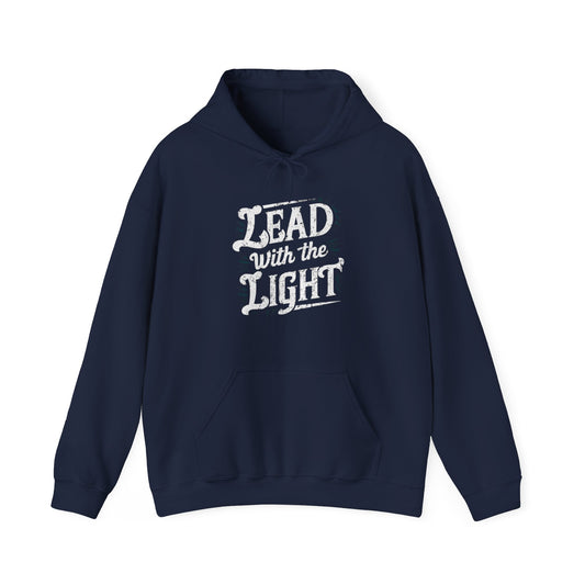 Lead With The Light Unisex Heavy Blend™ Hooded Sweatshirt