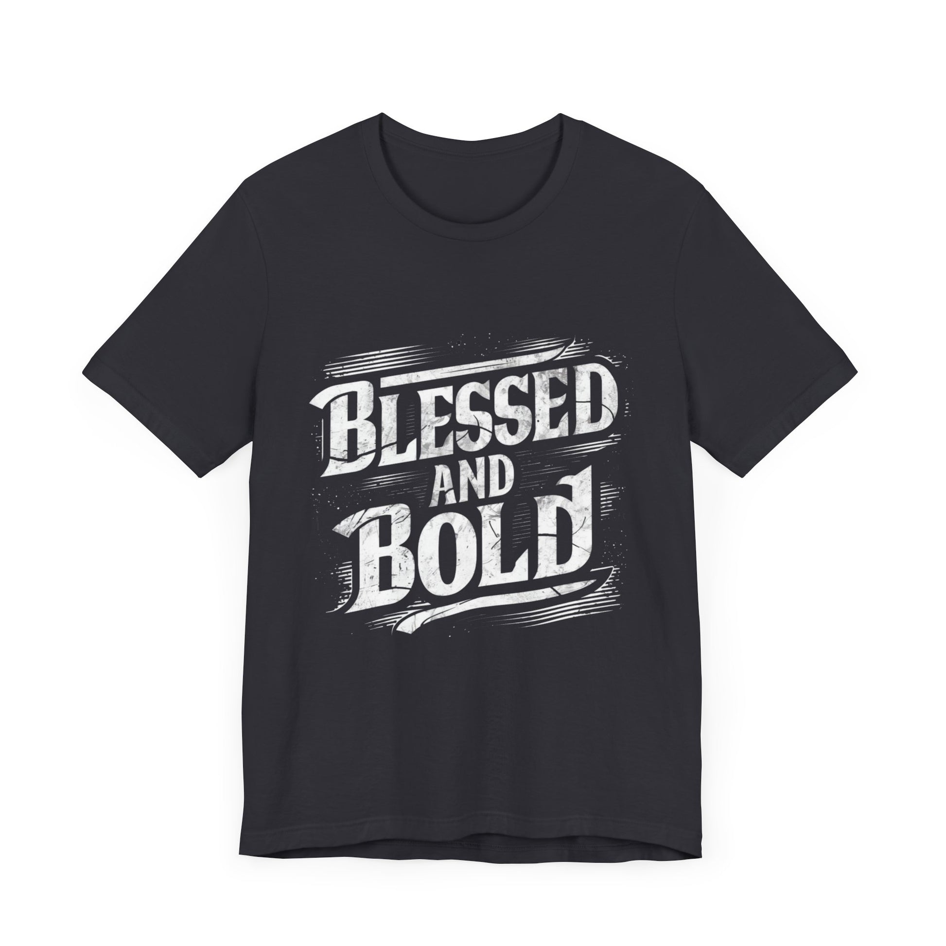 Blessed And Bold Jersey Short Sleeve Tee For Women - EvoFash 