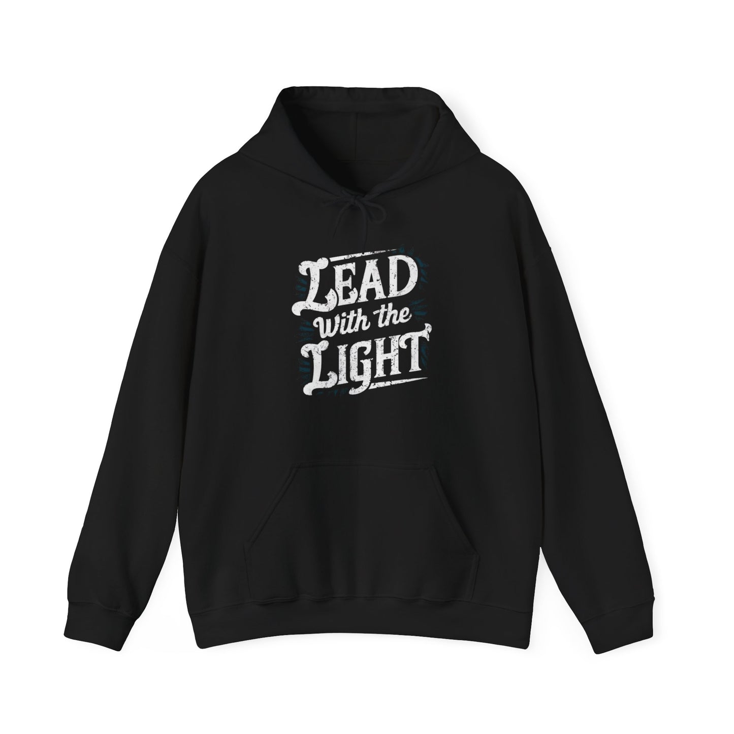 Lead With The Light Unisex Heavy Blend™ Hooded Sweatshirt - EvoFash 