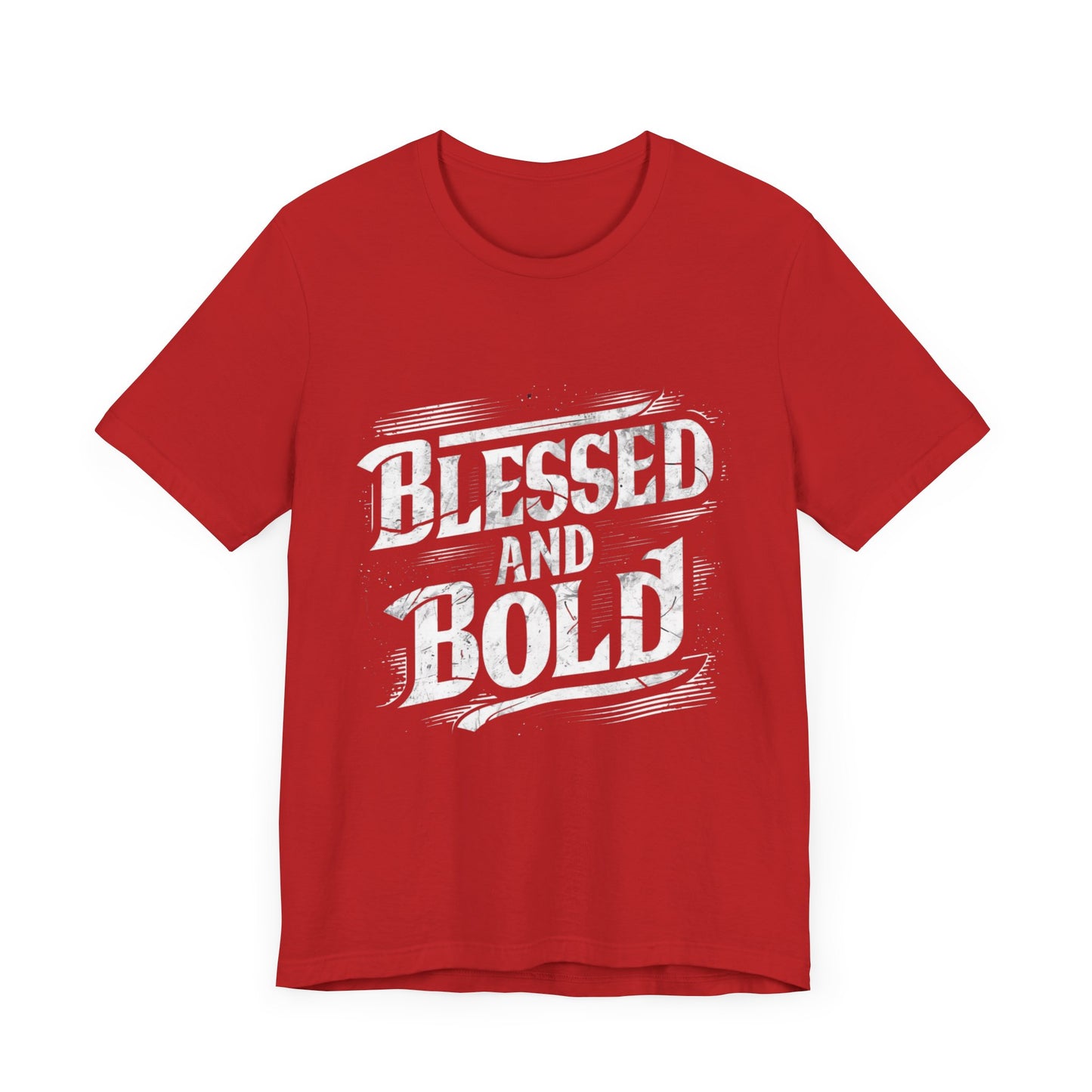 Blessed And Bold Jersey Short Sleeve Tee For Women