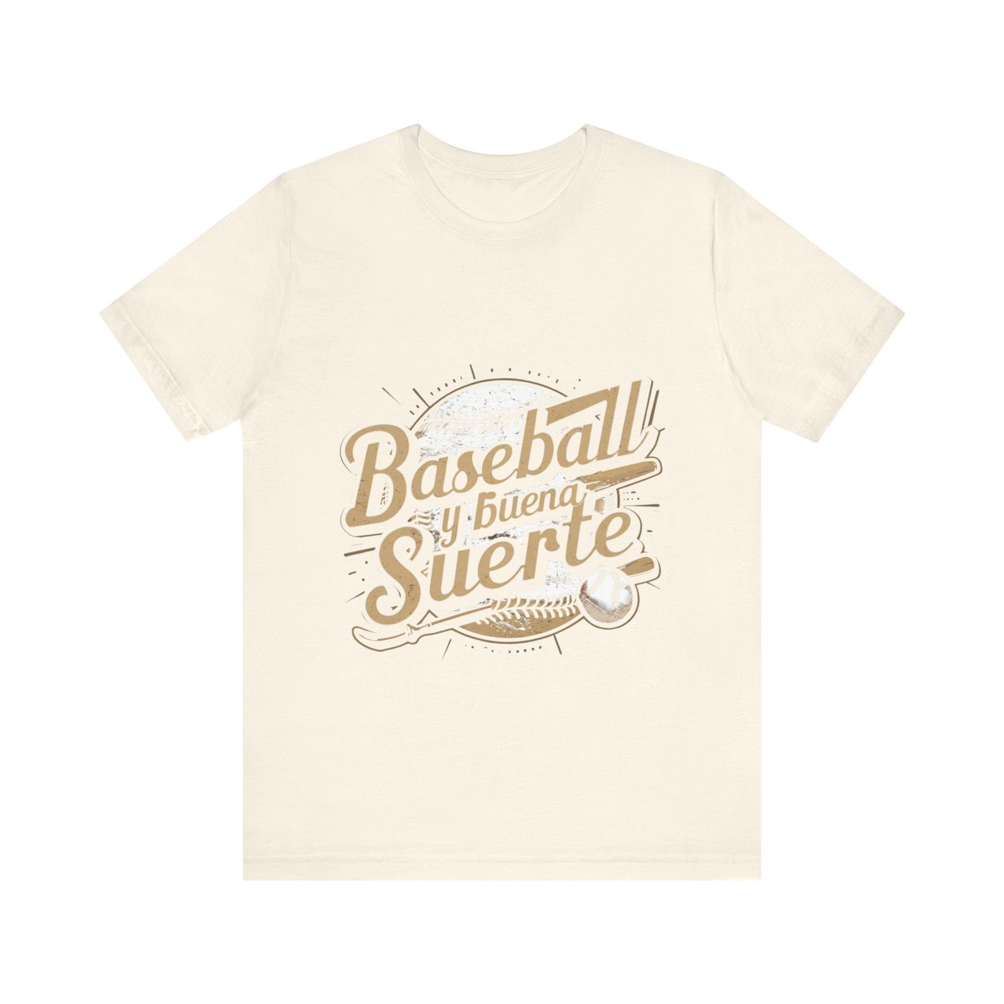 Baseball Buena Suerte Jersey Short Sleeve Tee For Men - EvoFash 