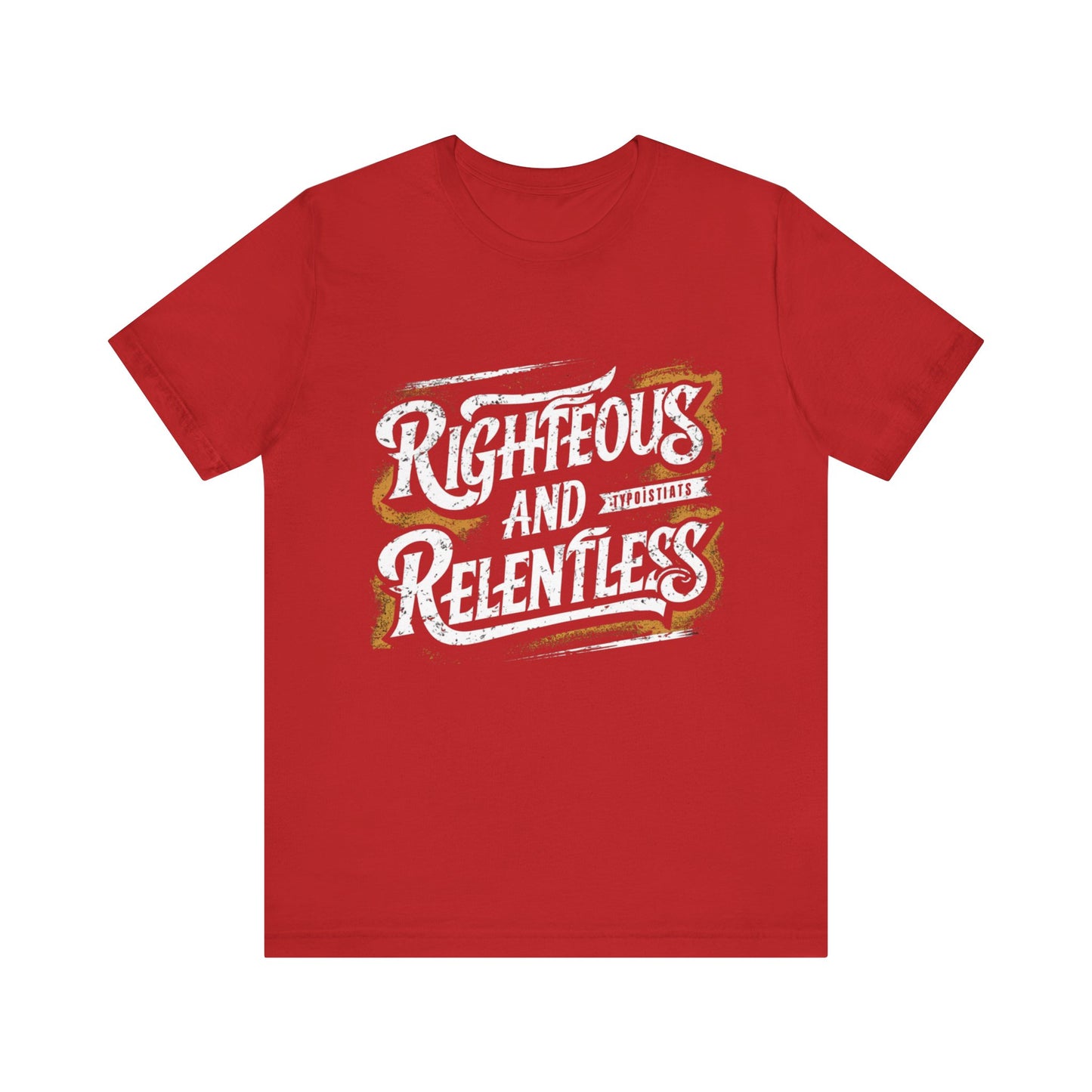 Righteous And Relentless Jersey Short Sleeve Tee For Women
