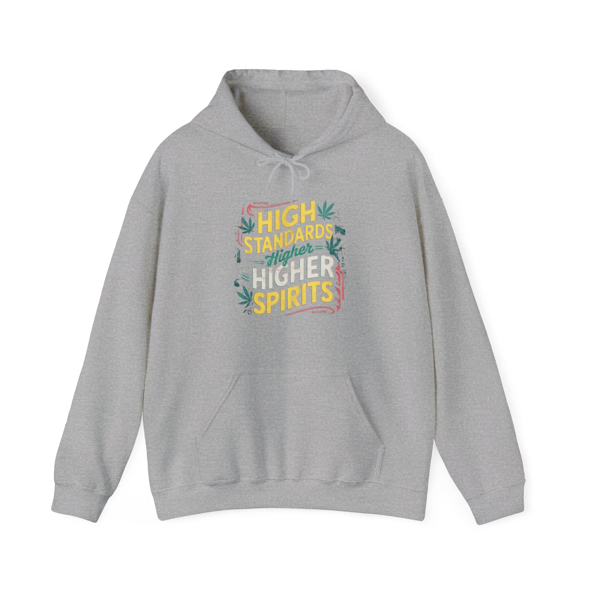 High Standards Higher Spirits Unisex Heavy Blend™ Hooded Sweatshirt - EvoFash 