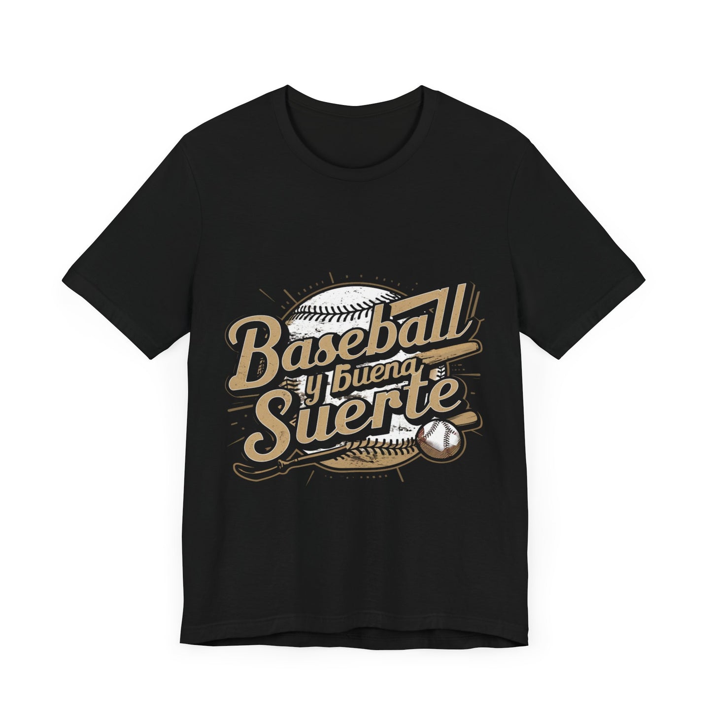 Baseball Buena Suerte Jersey Short Sleeve Tee For Men - EvoFash 