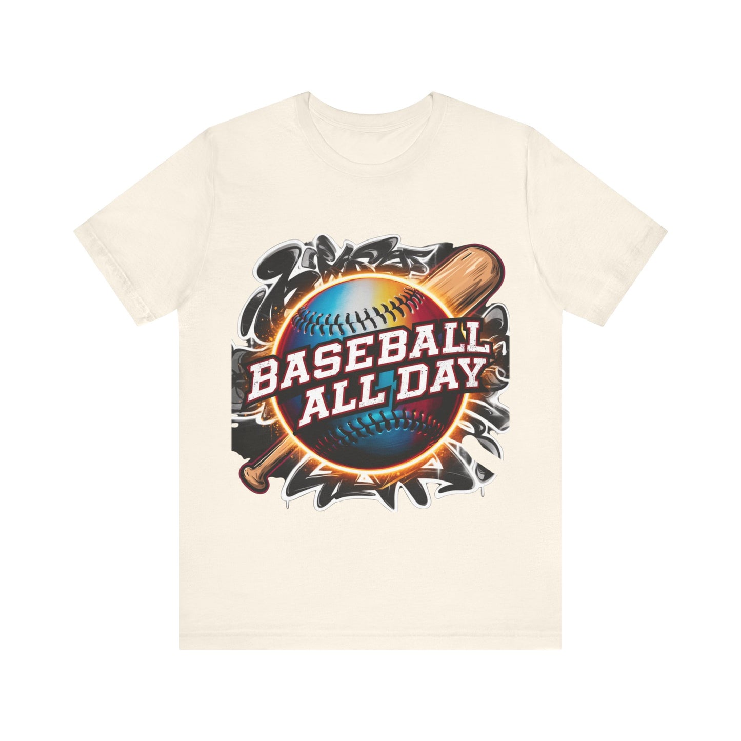 Baseball All Day Jersey Short Sleeve Tee For Men - EvoFash 