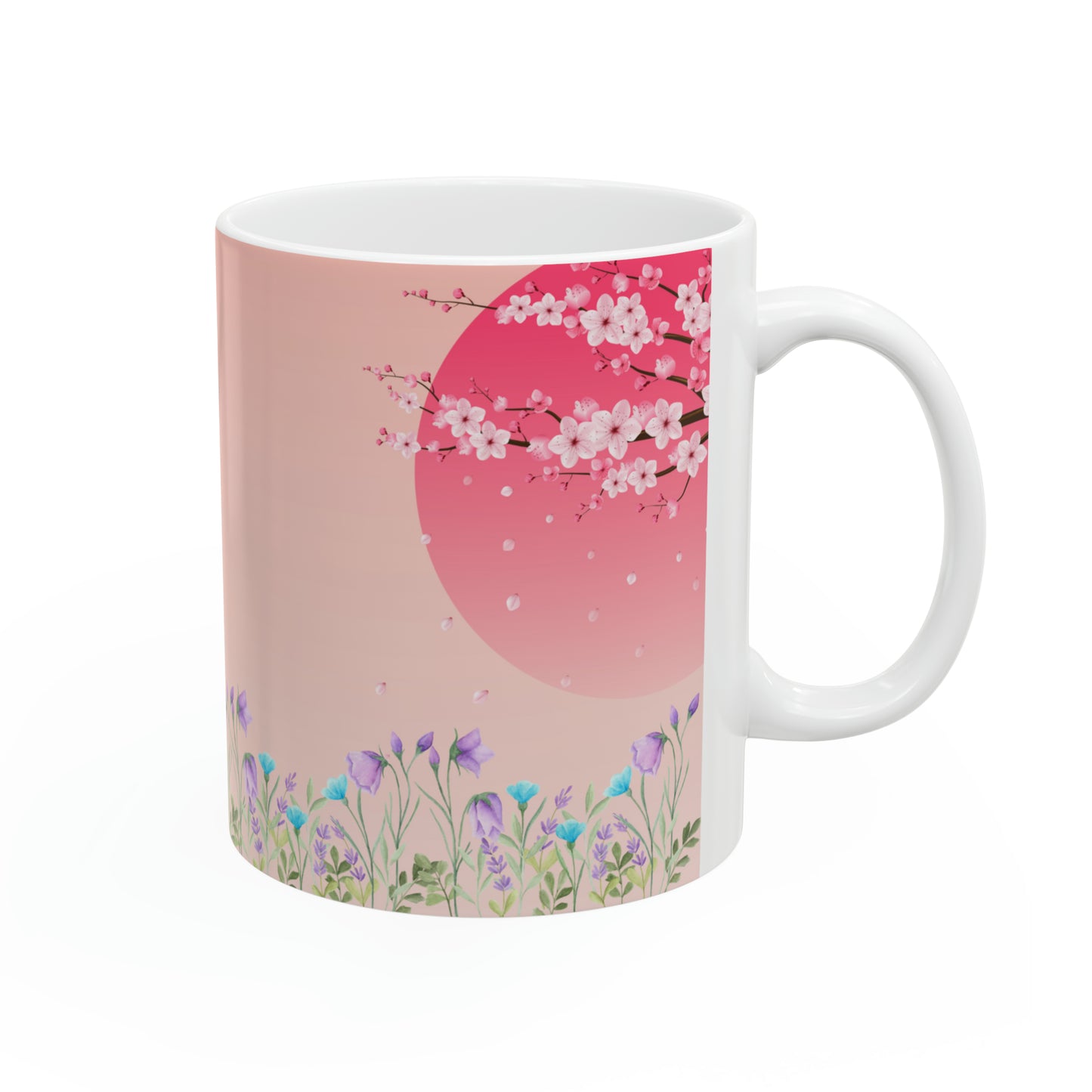 Inspired by Spring: Irresistible Butterfly Letter I - Spring Mug