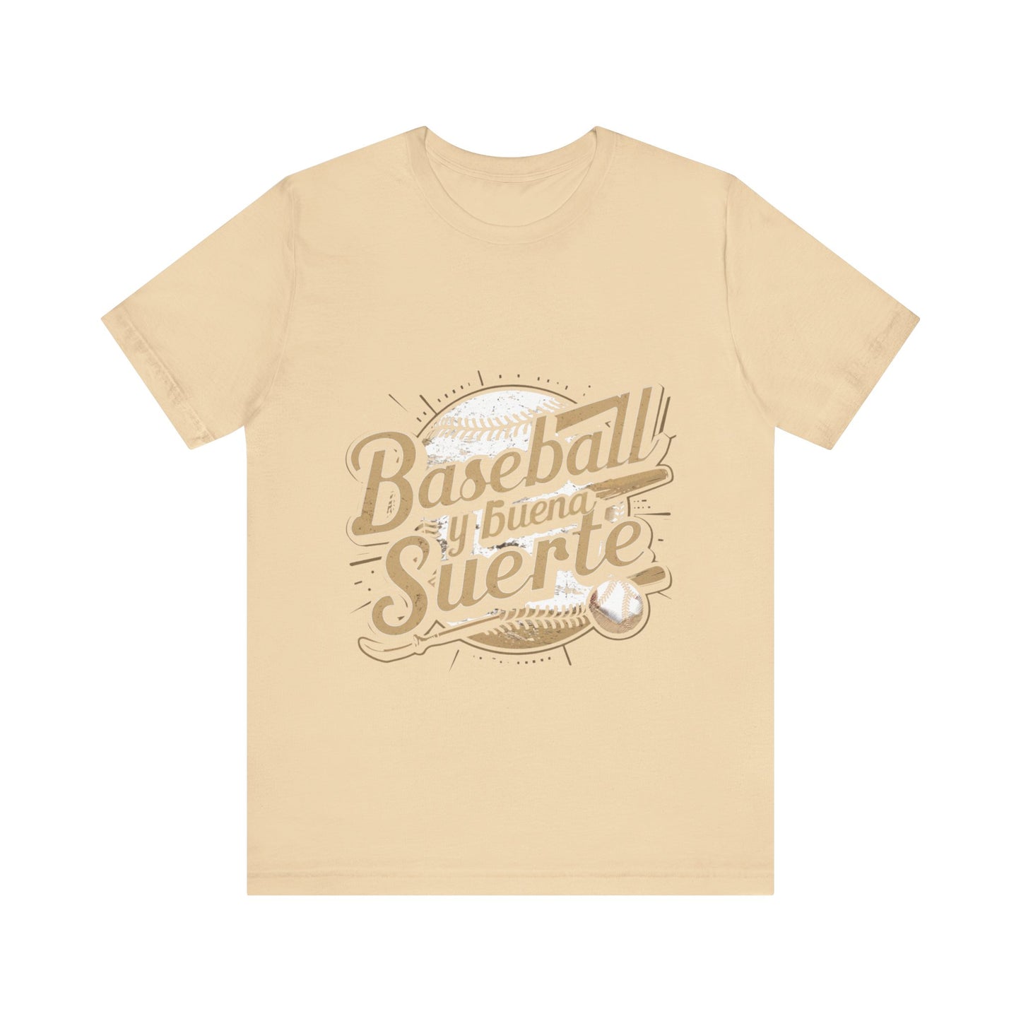 Baseball Buena Suerte Jersey Short Sleeve Tee For Men - EvoFash 