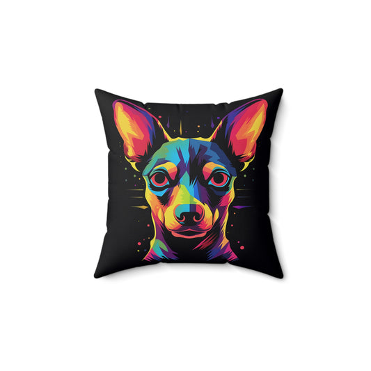 German Shepherd Spun Polyester Square Pillow - EvoFash 